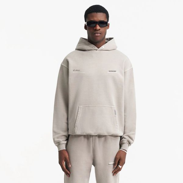 Represent Patron Of The Club Hoodie Beige