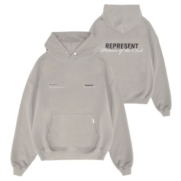 Represent Patron Of The Club Hoodie Beige