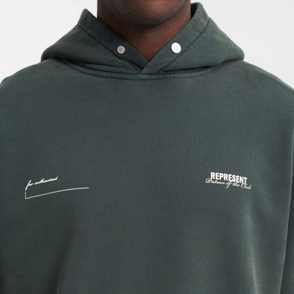 Represent Patron Of The Club Hoodie Donker Groen