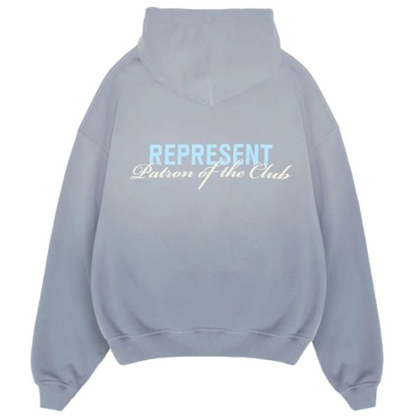 Represent Patron Of The Club Hoodie Grijs