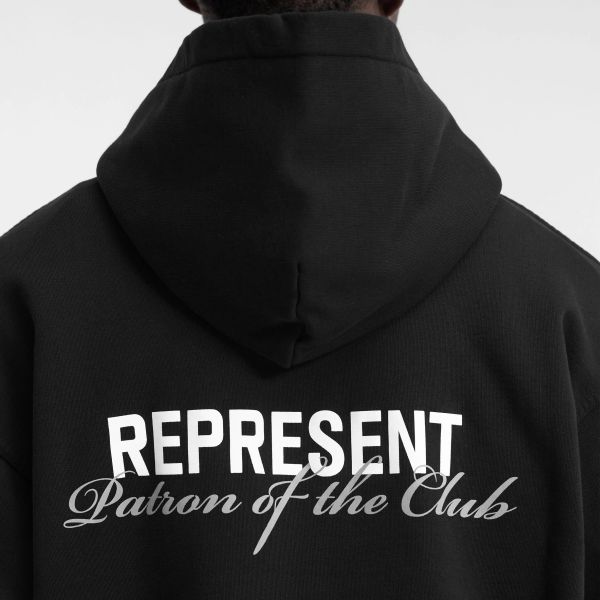 Represent Patron Of The Club Hoodie Zwart
