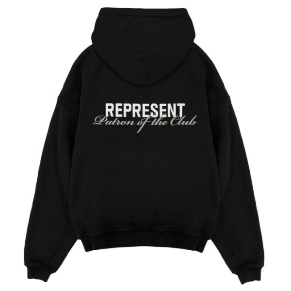 Represent Patron Of The Club Hoodie Zwart