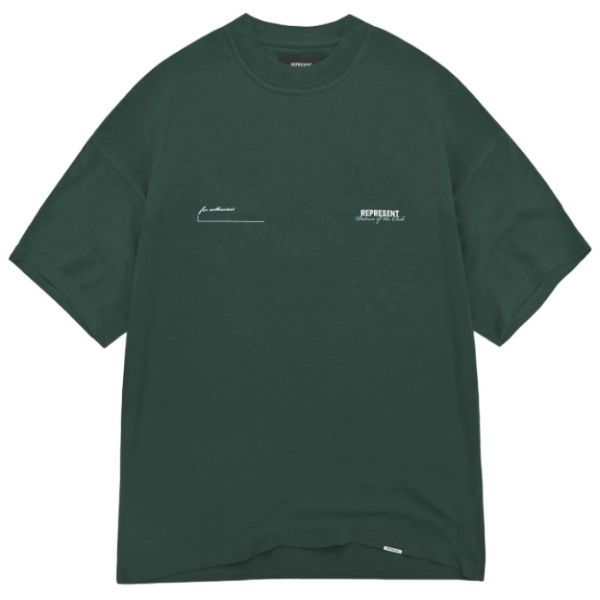 Represent Patron Of The Club T-shirt Donker Groen