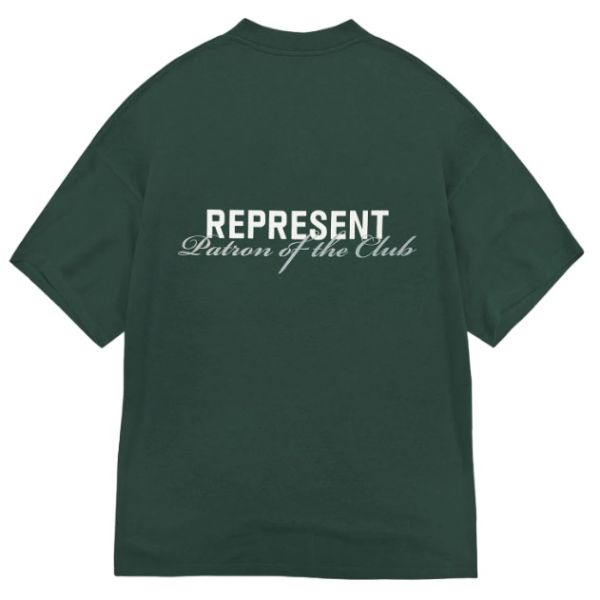 Represent Patron Of The Club T-shirt Donker Groen