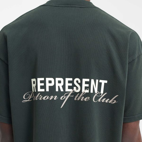 Represent Patron Of The Club T-shirt Donker Groen