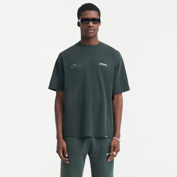 Represent Patron Of The Club T-shirt Donker Groen