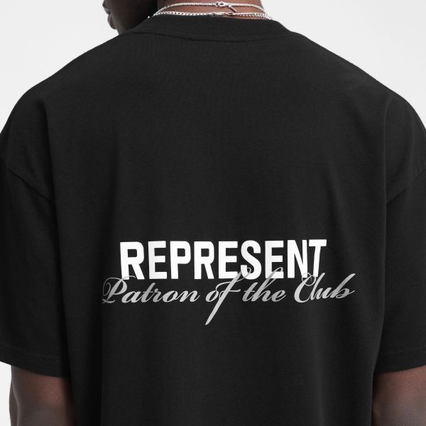 Represent Patron Of The Club T-shirt Zwart