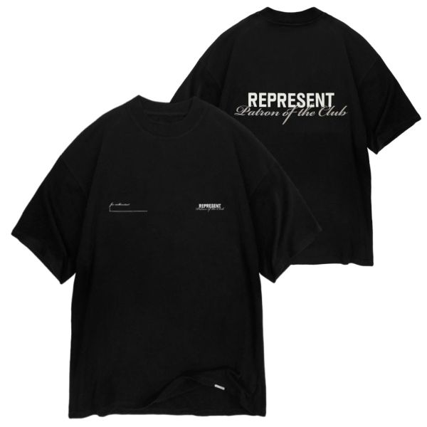 Represent Patron Of The Club T-shirt Zwart
