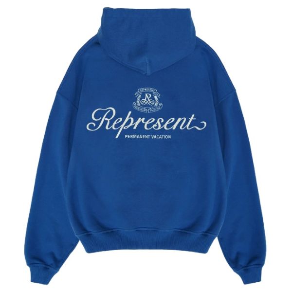 Represent Permanent Vacation Hoodie Blauw