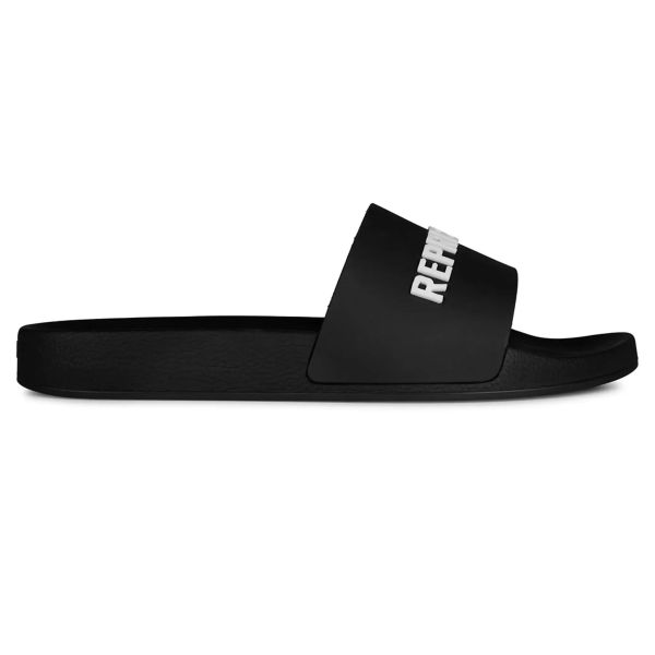 Represent Pool Slippers Zwart