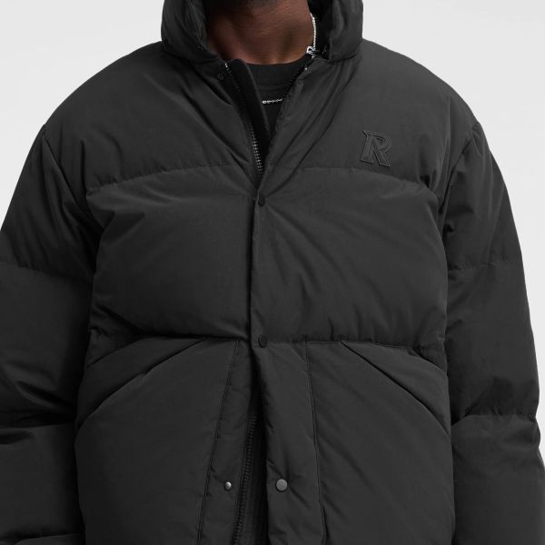 Represent Puffer Jas Zwart
