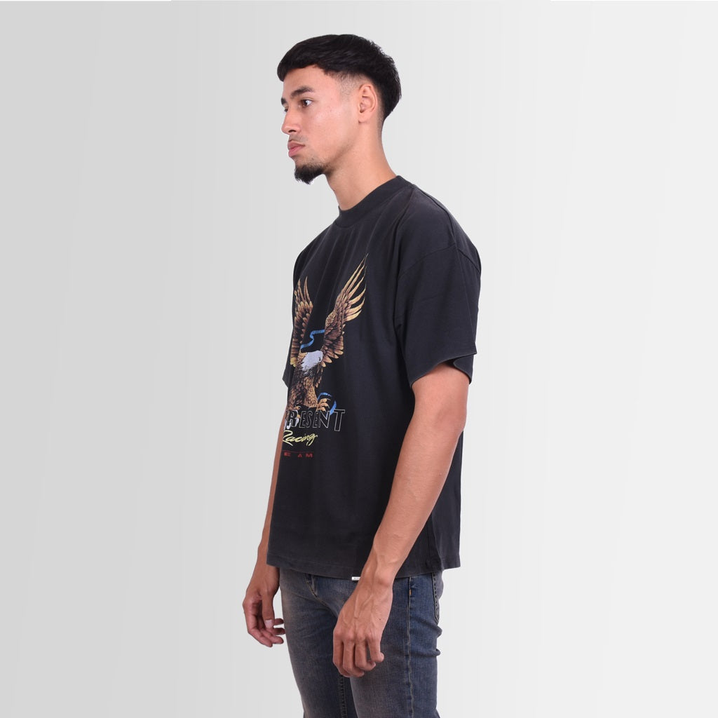 represent racing team eagle t-shirt vintage zwart