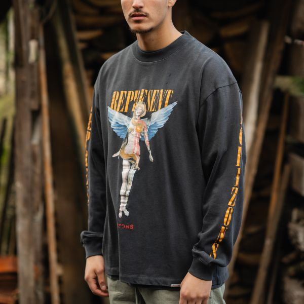 Represent Reborn Longsleeve T-shirt Zwart