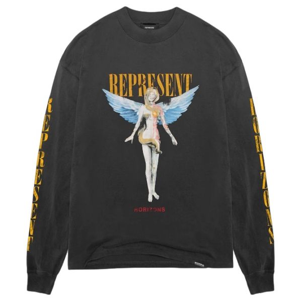 Represent Reborn Longsleeve T-shirt Zwart
