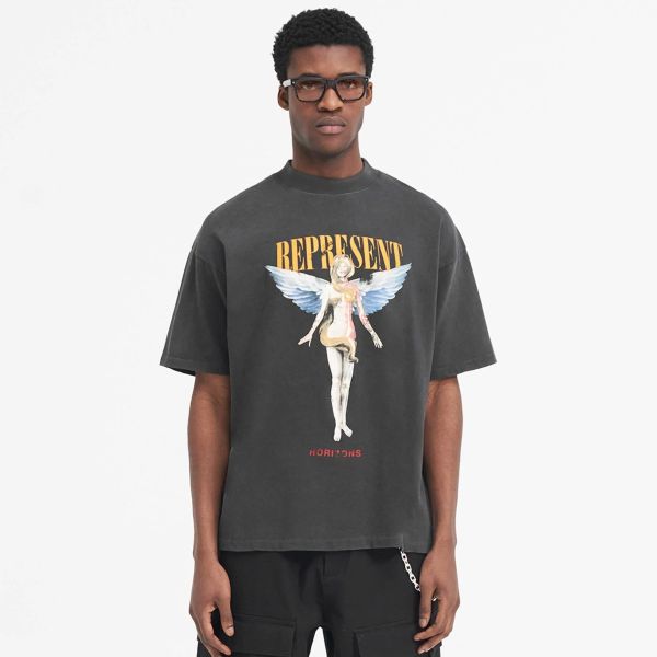 Represent Reborn T-shirt Zwart