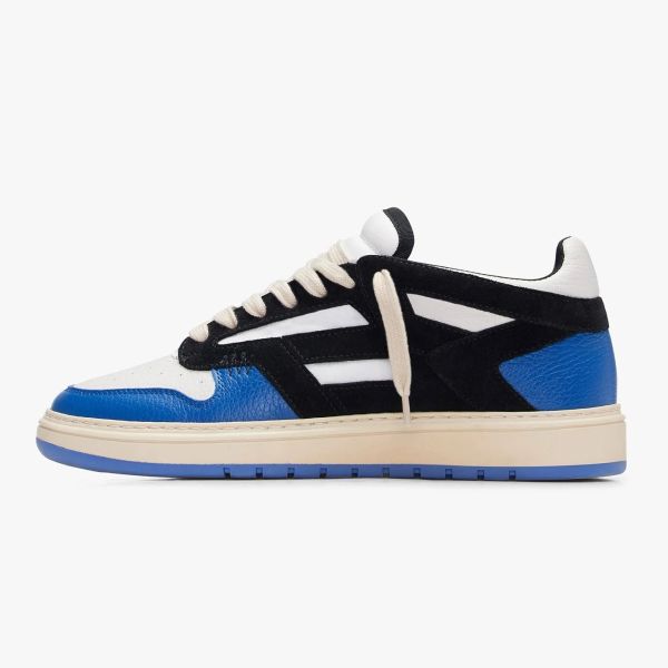 Represent Reptor Low Sneaker Zwart/Cobalt Blauw