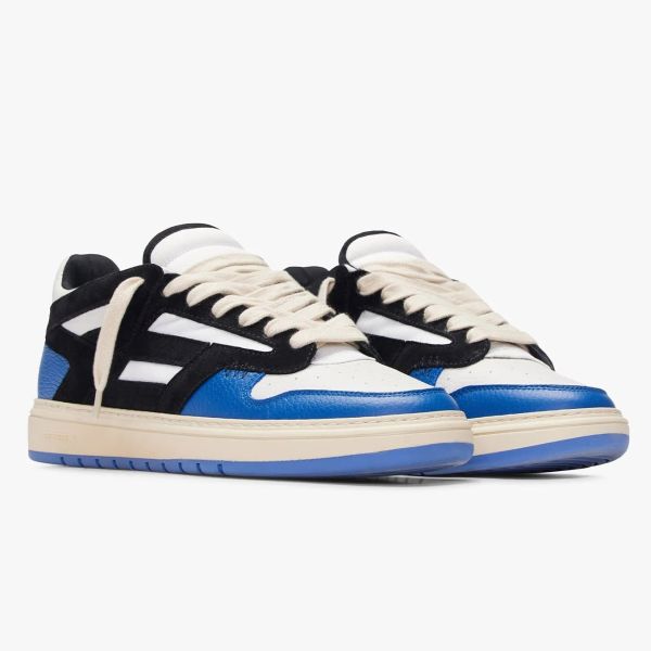Represent Reptor Low Sneaker Zwart/Cobalt Blauw