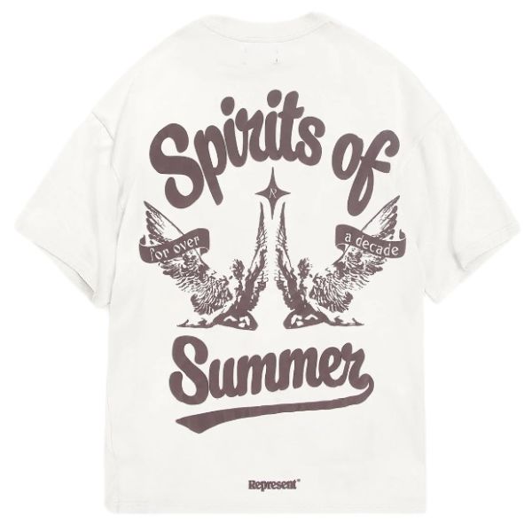 Represent Spirits Of Summer T-shirt Wit