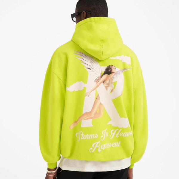 Represent Storms In Heaven Hoodie Kiwi
