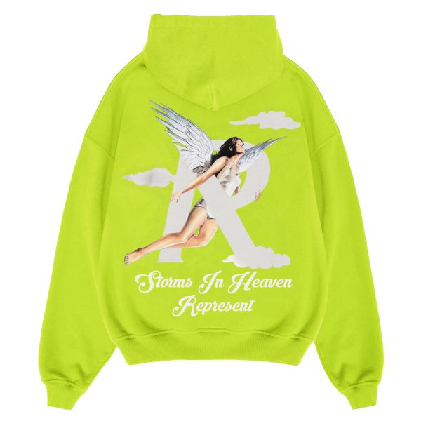 Represent Storms In Heaven Hoodie Kiwi