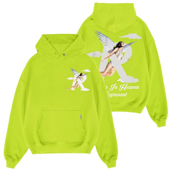 Represent Storms In Heaven Hoodie Kiwi