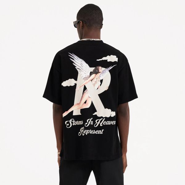 Represent Storms In Heaven T-shirt Zwart