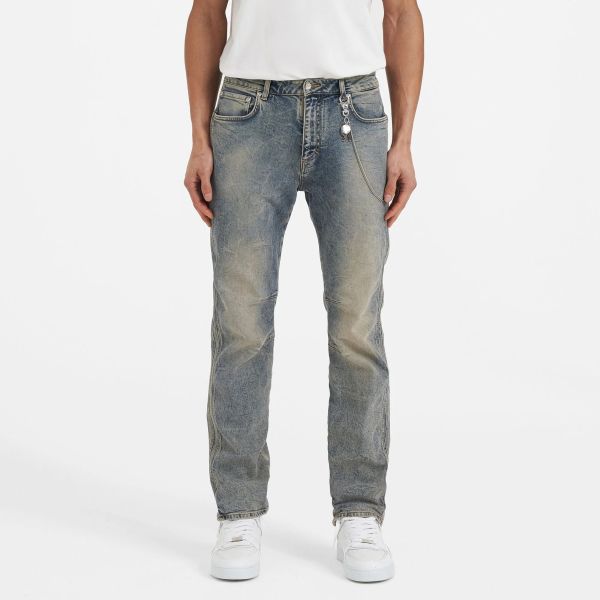 Represent Straight Leg Denim Jeans Blauw