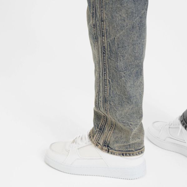Represent Straight Leg Denim Jeans Blauw