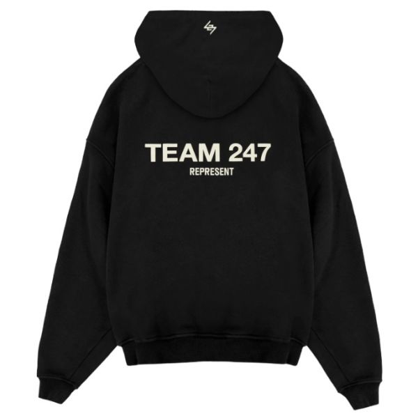 Represent Team 247 Hoodie Zwart