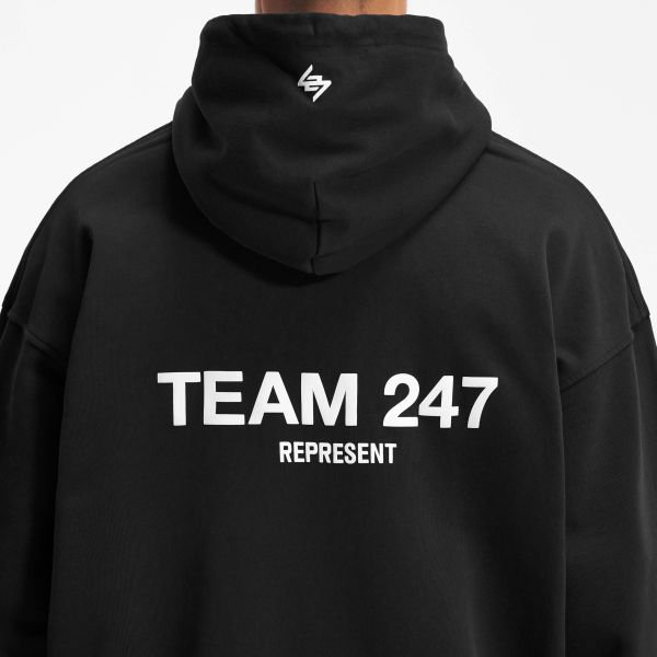 Represent Team 247 Hoodie Zwart