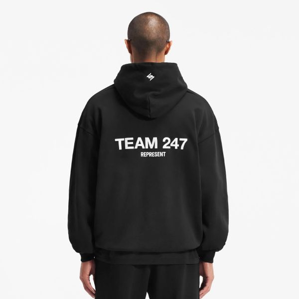Represent Team 247 Hoodie Zwart