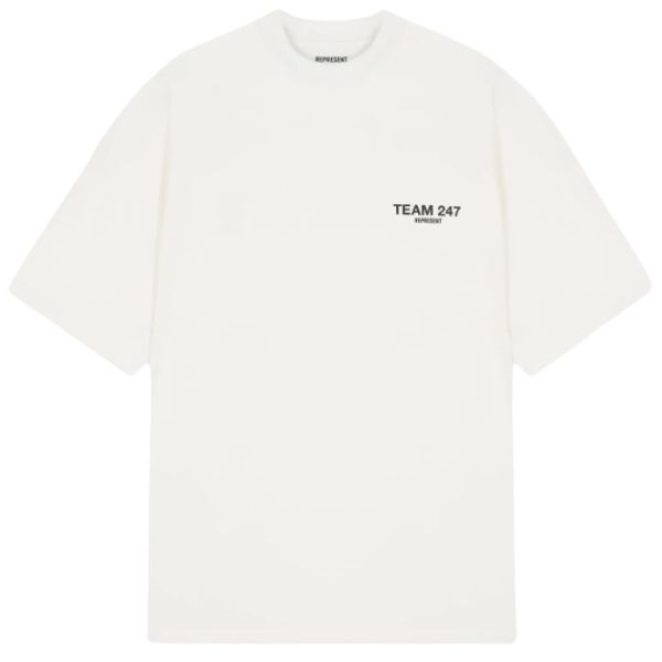 Represent Team 247 Oversized T-shirt Wit