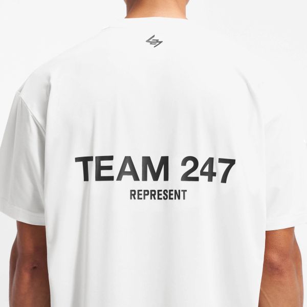 Represent Team 247 Oversized T-shirt Wit