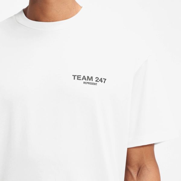 Represent Team 247 Oversized T-shirt Wit