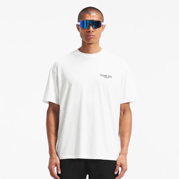 Represent Team 247 Oversized T-shirt Wit