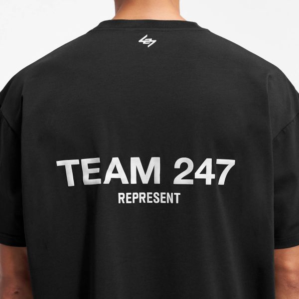 Represent Team 247 Oversized T-shirt Zwart
