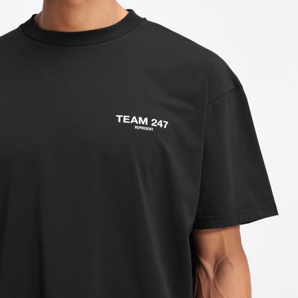 Represent Team 247 Oversized T-shirt Zwart