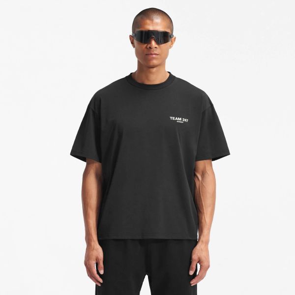 Represent Team 247 Oversized T-shirt Zwart