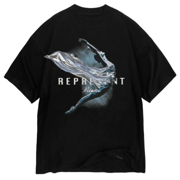 Represent Vitesse T-Shirt Zwart