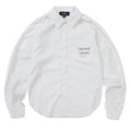 Represent Pinstripe Overhemd Wit