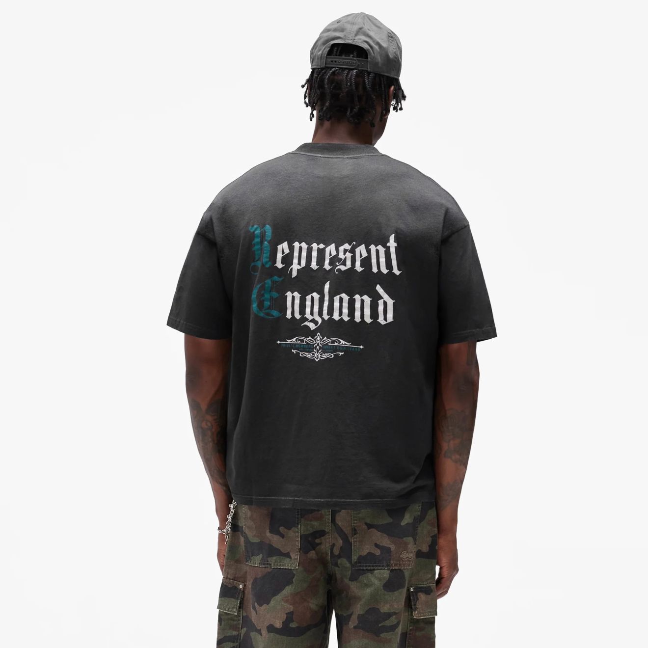 Represent Private Members T-shirt Zwart