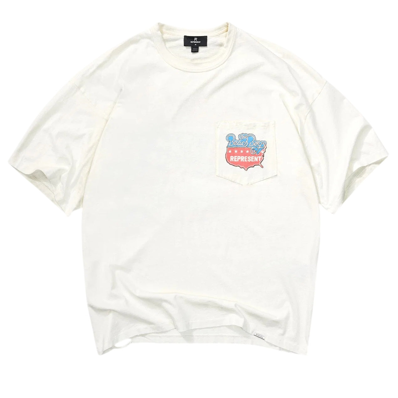 Represent Beach Boys Americas Band T-shirt Wit