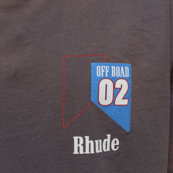 Rhude 02 T-shirt Antraciet