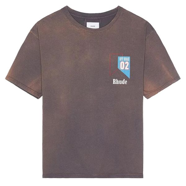 Rhude 02 T-shirt Antraciet