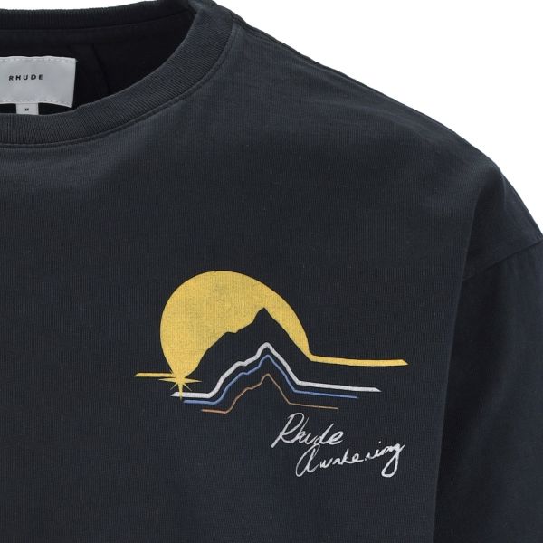 Rhude Awakening T-shirt Zwart