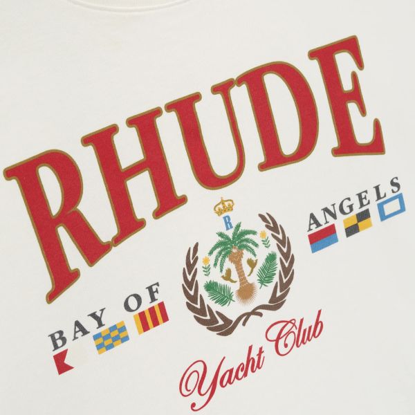 Rhude Bay Of Angels Yacht T-shirt Off White