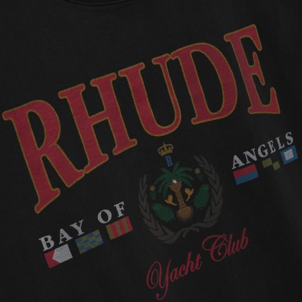 Rhude Bay Of Angels Yacht T-shirt Zwart