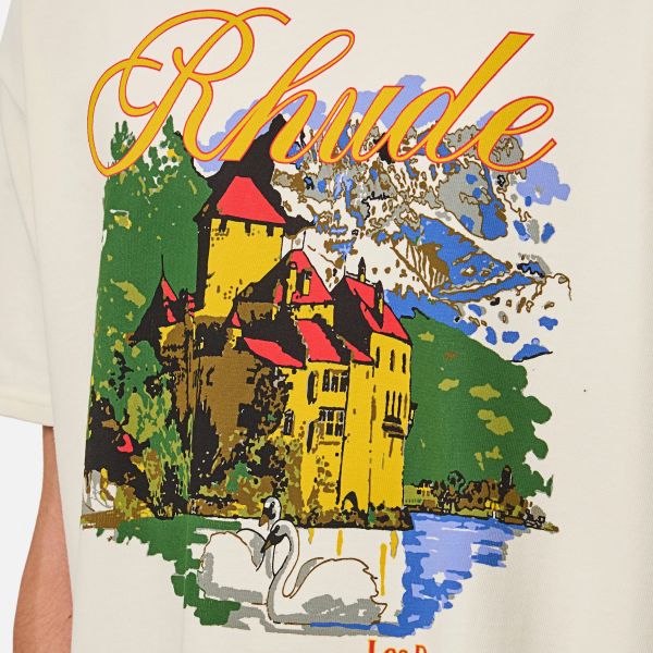 Rhude Chateau Alpes T-shirt Off White