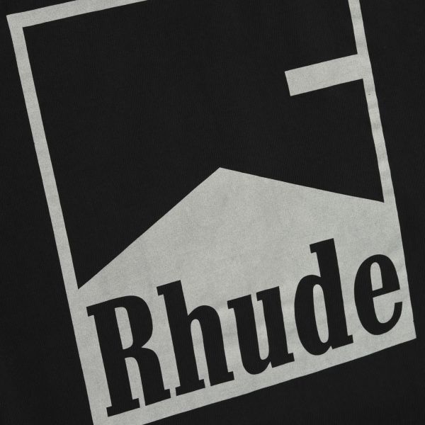 Rhude Chevron T-shirt Zwart