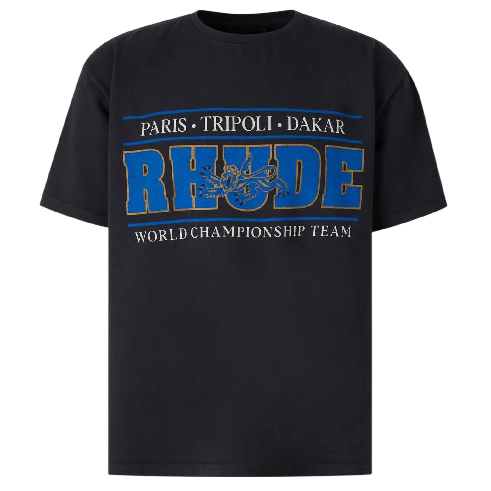 Rhude Chrono T-shirt Zwart